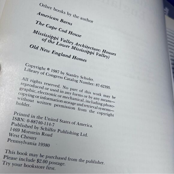 1997 Architectural Details from Old New England Homes Stanley Schuler - Picture 4 of 9